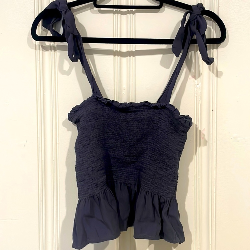 Vici dolls top navy blue Size Large